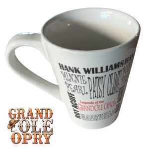 👛 (ANY 2/$20) GRAND OLE OPRY 12 Oz. Entertainer Names Theme Mug
